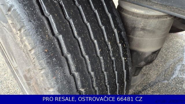 Brandalı açık yarı römork KÖGEL SN 24 CARGO + LIFTACHSE + SAF