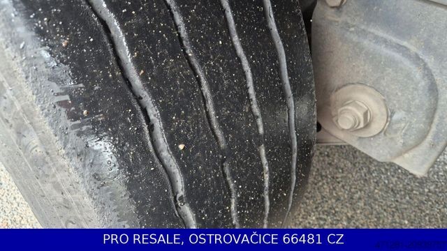 Brandalı açık yarı römork KÖGEL SN 24 CARGO + LIFTACHSE + SAF