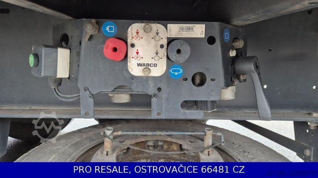 Brandalı açık yarı römork KÖGEL SN 24 CARGO + LIFTACHSE + SAF
