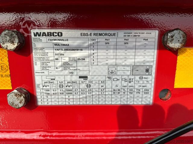 Semi-Tieflader Faymonville F-S42-111A  SEMI DIEPLADER/TIEFLADER/LOWLOADER