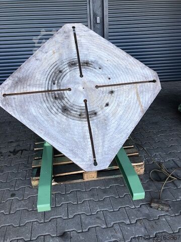 Tavola rotante per saldatura, tavola rotante, posizionatore Protarc Zaar PT_DT 1500