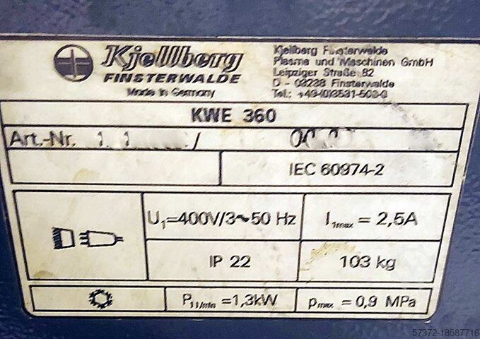 CNC-plasmasnijsysteem ESAB SXE-P1 4000