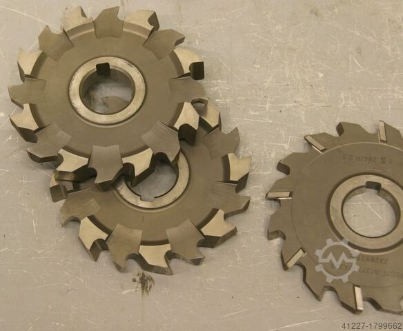 Frez tarczowy, 3 komplety CS verschiedene Durchmesser