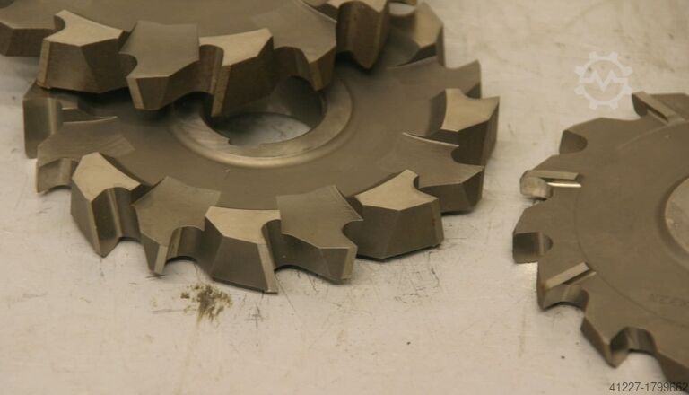 Frez tarczowy, 3 komplety CS verschiedene Durchmesser