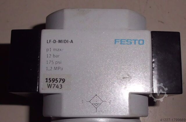 Vedligeholdelsesfilter reguleringsventil Festo LR-D-MIDI-A