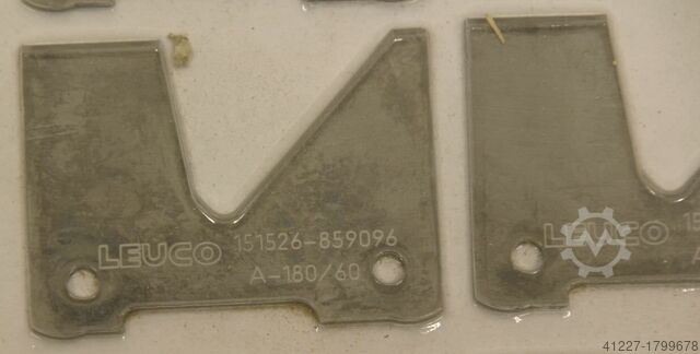 41 τεμάχια ανταλλακτικές πλάκες φρεζαρίσματος ξύλου Leuco 151526-859096