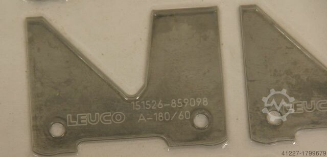 41 τεμάχια ανταλλακτικές πλάκες φρεζαρίσματος ξύλου Leuco 151526-859098