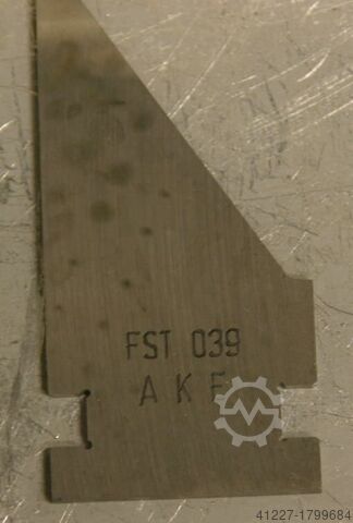 20 τεμάχια αναστρέψιμες πλάκες φρεζαρίσματος ξύλου AKE FST 039