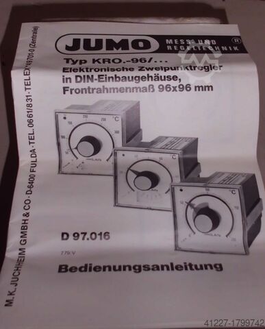 Temperatuurregelaar Juchheim KROt-96/a,re11