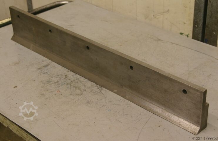 Bending tool swivel bending machine Stahl Geißfuß-Schiene 800 mm