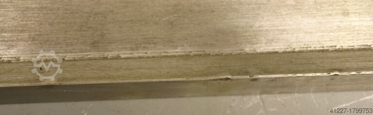 Bending tool swivel bending machine Stahl Geißfuß-Schiene 800 mm