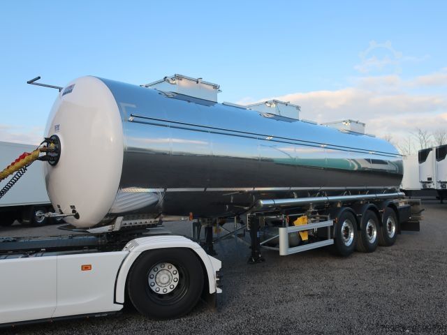 Tanker semitrailer Magyar 3 Kammer Lebensmitteltank Heizung Drucktank 32 m³