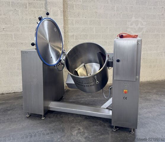 Vakuový míchač / tumbler 300 l, typ VSM Glass Vacuümmenger / -tumbler 300 L.