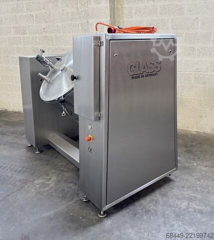 Vakuový míchač / tumbler 300 l, typ VSM Glass Vacuümmenger / -tumbler 300 L.