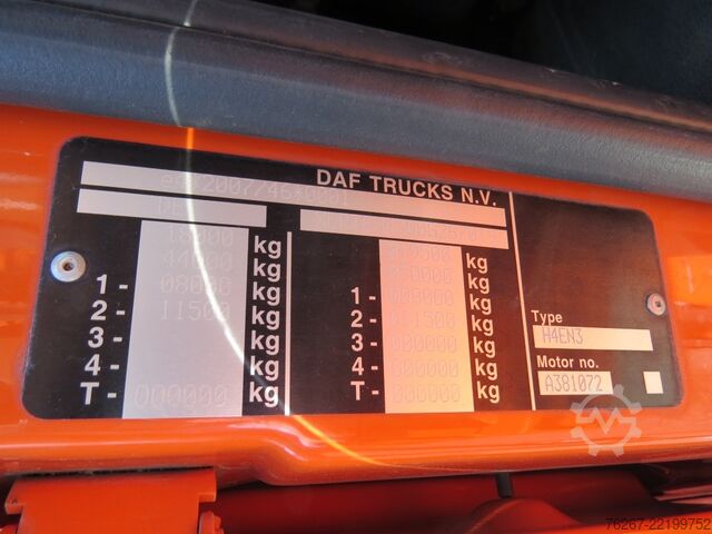 Standardní tahač Daf XF 530 FT SZM Super Space Cub ACC