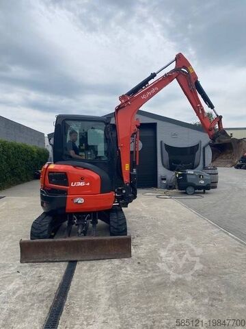 Mini excavator Kubota U 36-4