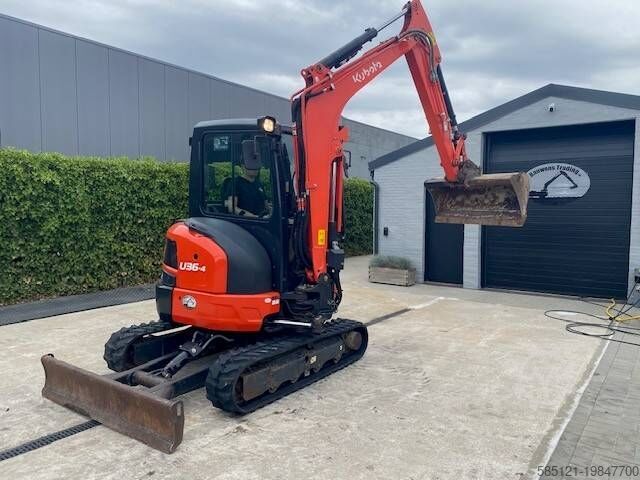 Mini excavator Kubota U 36-4