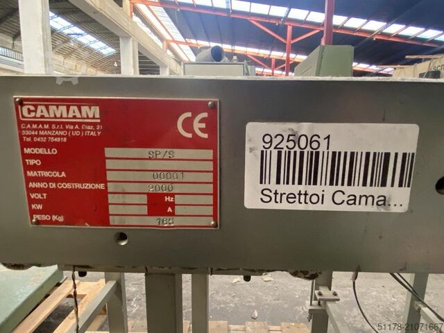 2000 Camam SP/S pneumatische klemmen voor stoelmontage, CE-gemarkeerd Camam SP/S