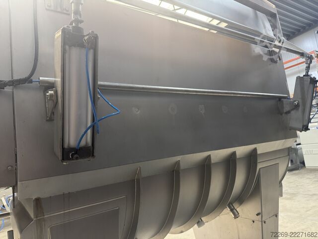 Malaxor industrial cu palete, ax unic  4.000 liter