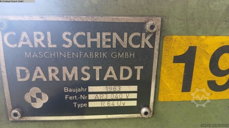 Auswuchtmaschine CARL SCHENK ARJ 040 V
