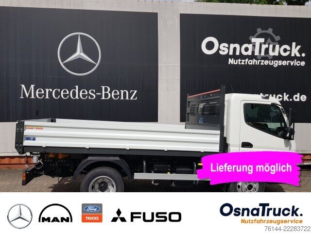 Driezijdige kipper bestelwagen FUSO Canter 7C18 3-Seitenkipper Klima,Nutzlast 3800KG