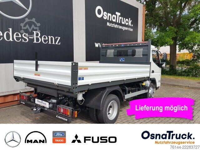 Kiepwagen bestelauto FUSO Canter 7C18 3-Seitenkipper Klima,Nutzlast 3800KG