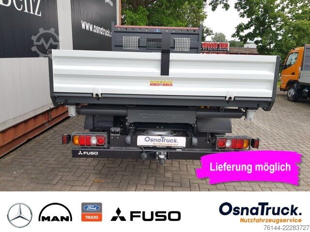 Kiepwagen bestelauto FUSO Canter 7C18 3-Seitenkipper Klima,Nutzlast 3800KG