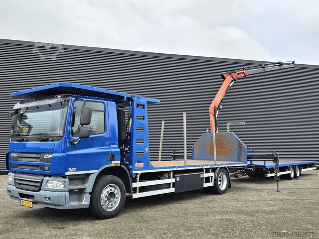 Laadplatform DAF CF 75.310 / TRAILER + PALFINGER CRANE/KRAN