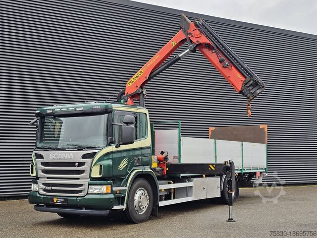 Laadplatform Scania P320 / 4x2 / PALFINGER PK14002 / CRANE/KRAN