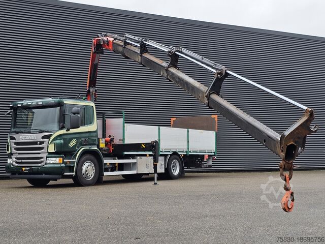 Laadplatform Scania P320 / 4x2 / PALFINGER PK14002 / CRANE/KRAN