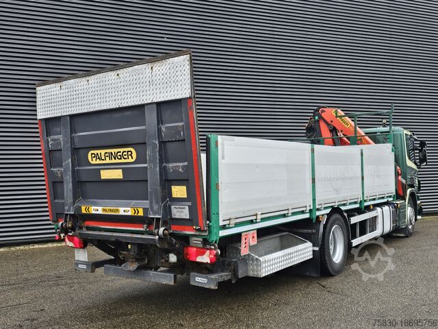 Laadplatform Scania P320 / 4x2 / PALFINGER PK14002 / CRANE/KRAN