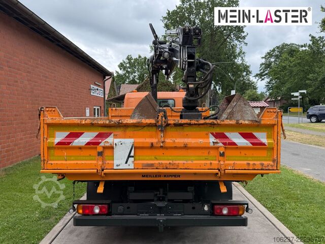 Trójstronna wywrotka FUSO Canter 7C18 3 S-Kipper /Hiab 055 12m 500 kg FUNK