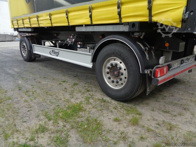 Remolque con chasis intercambiable FLIEGL 2-Achs Wechselfahrgestell ZWP Standard