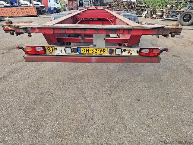 Transport von Containern FREUHAUF OCCZ 42-327 A| 40 FT HIGHCUBE| 2 X 20 FOOT 20 F...