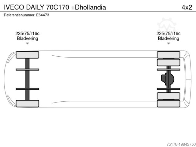 IVECO DAILY 70C170 +Dhollandia IVECO DAILY 70C170 +Dhollandia