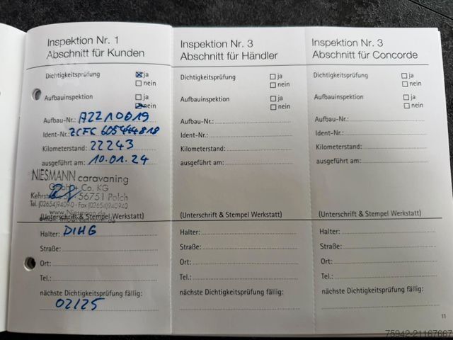 Integreret autocamper CONCORDE Charisma 910 MI*SOLAR*