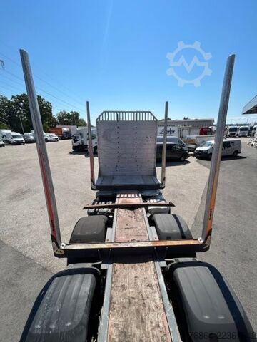 Camion forestier DAF XF 510 MIT PENZ LADEKRAN 6X4,  12Z9.50 INKL. HOLZGREIFER