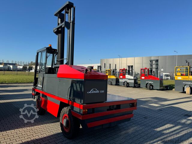 Carrello elevatore laterale Linde S50 //Duplex 4850 mm //
