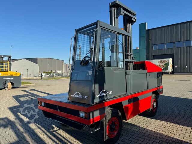 Carrello elevatore laterale Linde S50 //Duplex 4850 mm //