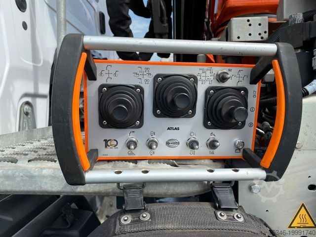 Kiepwagen MERCEDES-BENZ 1835 Kipper/Meiller/Atlas 135/Funk/74 tkm/Top