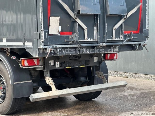 Kippers oplegger FLIEGL SDS01 Alu Kipp Mulde 48 cbm Pendeltür