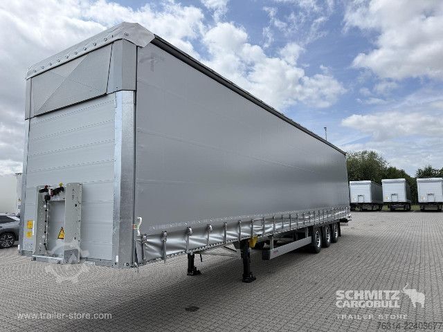 Nyitott ponyvás félpótkocsi Schmitz Cargobull Curtainsider Mega Getränke