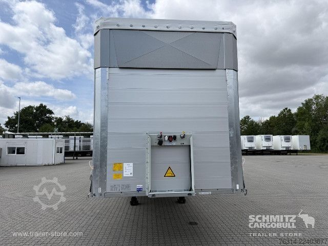 Nyitott ponyvás félpótkocsi Schmitz Cargobull Curtainsider Mega Getränke