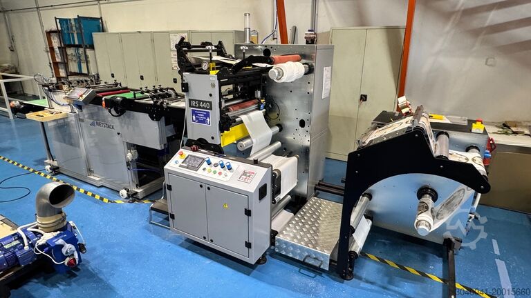 Sztancowanie rotacyjne z układaczem nonstop RIETSTACK IRS 430