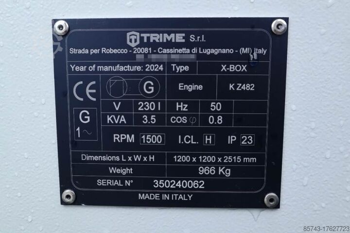 Lichttoren Trime X-BOX 4x320W Valid inspection, *Guarantee! Hydr. V