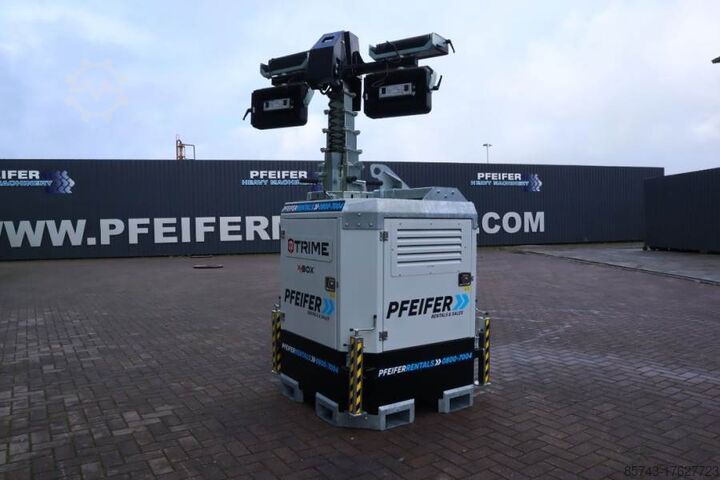 Lichttoren Trime X-BOX 4x320W Valid inspection, *Guarantee! Hydr. V