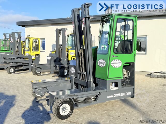 Carrello elevatore a 4 direzioni Combilift C5000L GAS DUPLEX 4100 POSITIONER CABIN