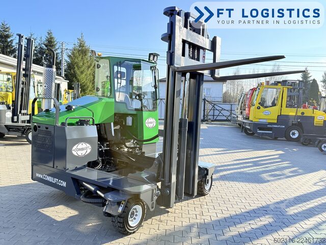Carrello elevatore a 4 direzioni Combilift C5000L GAS DUPLEX 4100 POSITIONER CABIN