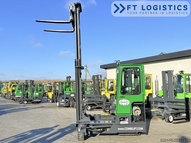 Carrello elevatore a 4 direzioni Combilift C5000L GAS DUPLEX 4100 POSITIONER CABIN