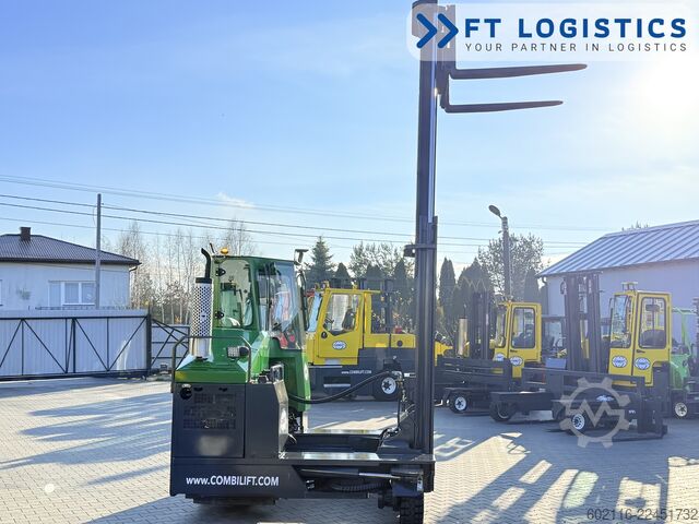 Carrello elevatore a 4 direzioni Combilift C5000L GAS DUPLEX 4100 POSITIONER CABIN